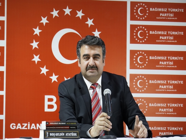 BTP Gaziantep İl Başkanı Boztepe, Kurtuluş milli ekonomi modelinde