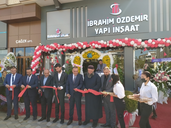 İbrahim Özdemir Yapı İnşaat'a görkemli açılış...