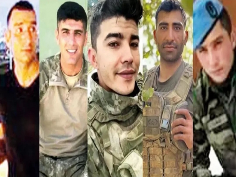 Yüreğimiz yandı 5 asker şehit oldu, biri Gaziantep'li