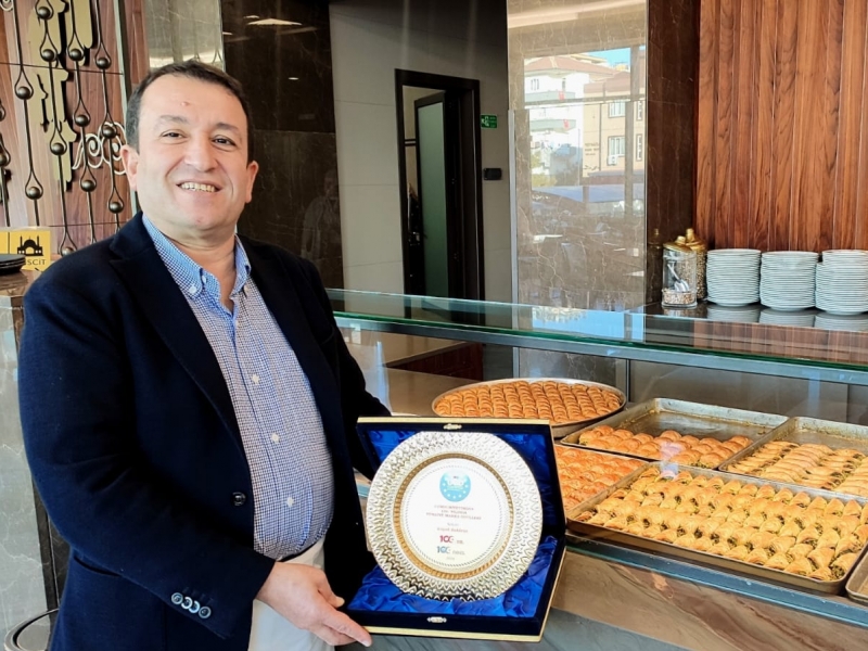 Koçak Baklava'ya Türkiye Marka ödülü 