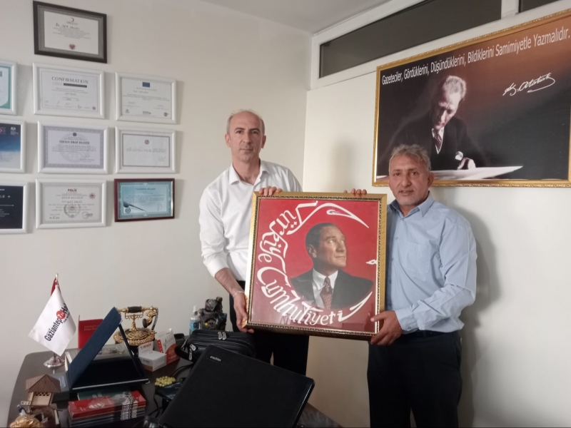 New Vizyon Anadolu Yayın Grubu’ndan Gazetemize ziyaret