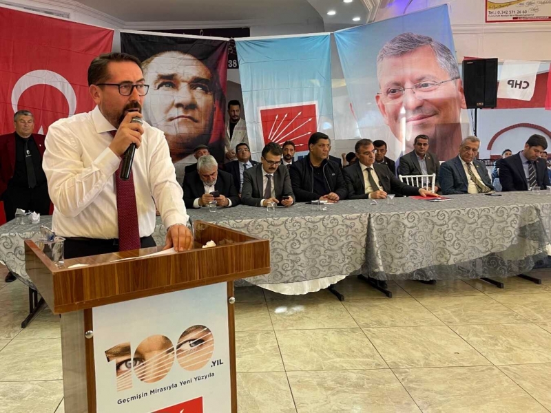 CHP Oğuzeli'ne çıkarma yaptı, Bozgeyik Projelerini açıkladı
