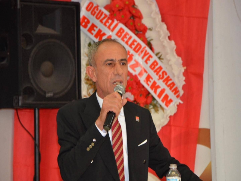 CHP Oğuzeli'nde Seydi Ahmet Keleş, yeniden Başkanlığa seçildi