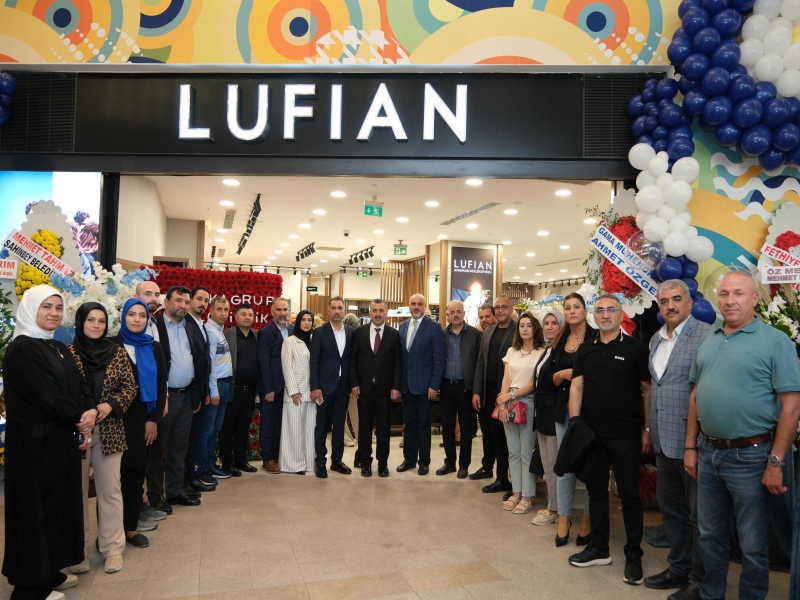  LUFIAN GAZİANTEP'TE FORM AVM'DE YENİ ŞUBESİNİ AÇTI