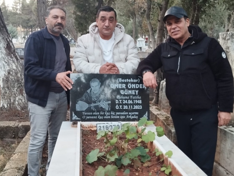 Ünlü Bestekar Ömer Önder Güney mezarı başında anıldı...