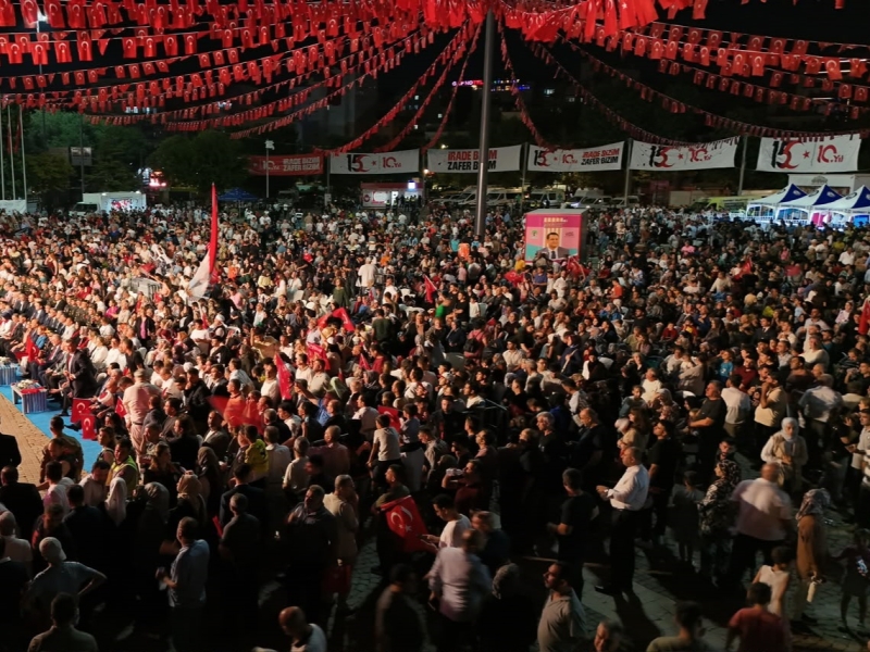 Gaziantep, 15 Temmuz'da yine tek yürek oldu