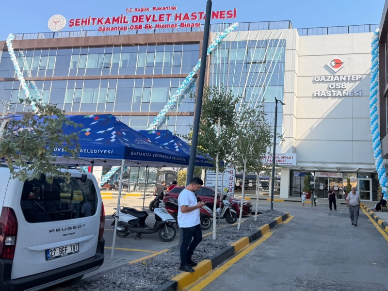 Gaziantep OSB'de açılan Hastane 500 bin kişiye hizmet verecek